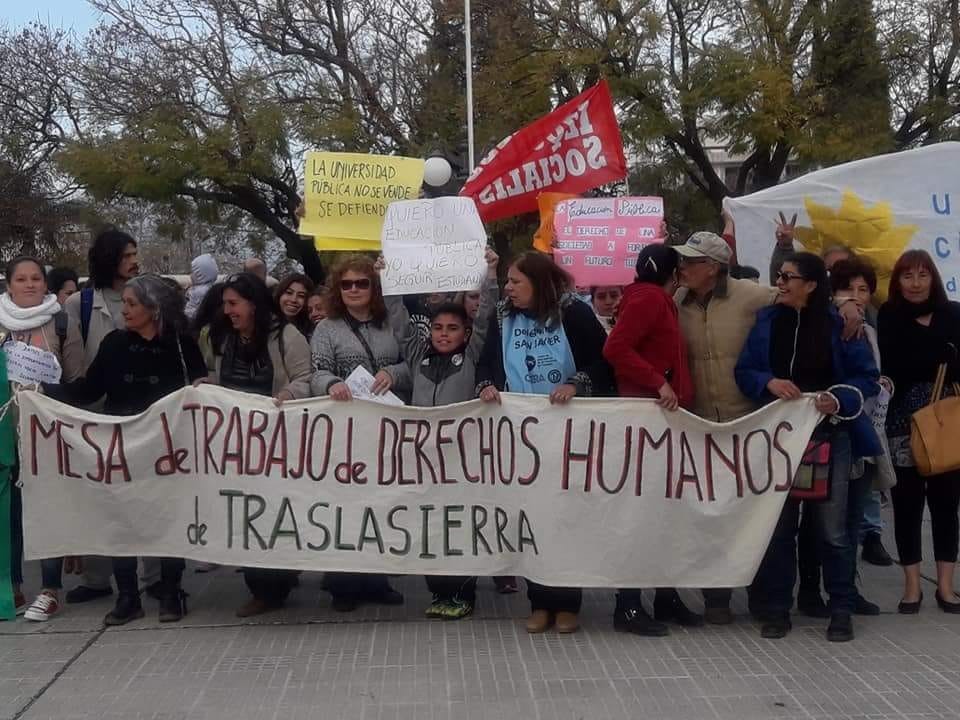 Marcha CRES Villa Dolores FCS UNC 