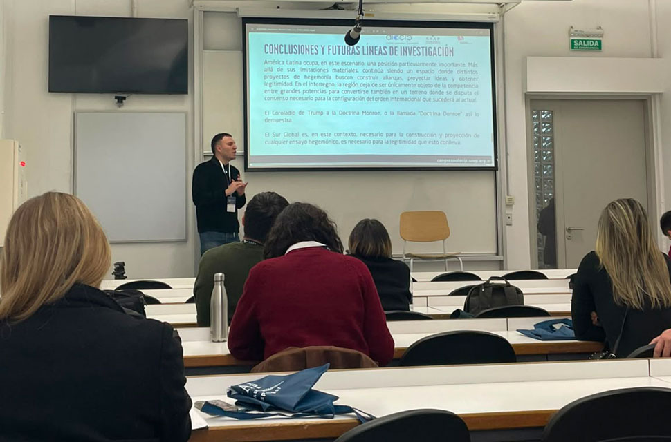 La FCS participó del XIII Congreso Latinoamericano de Ciencia Política ALACIP 2026