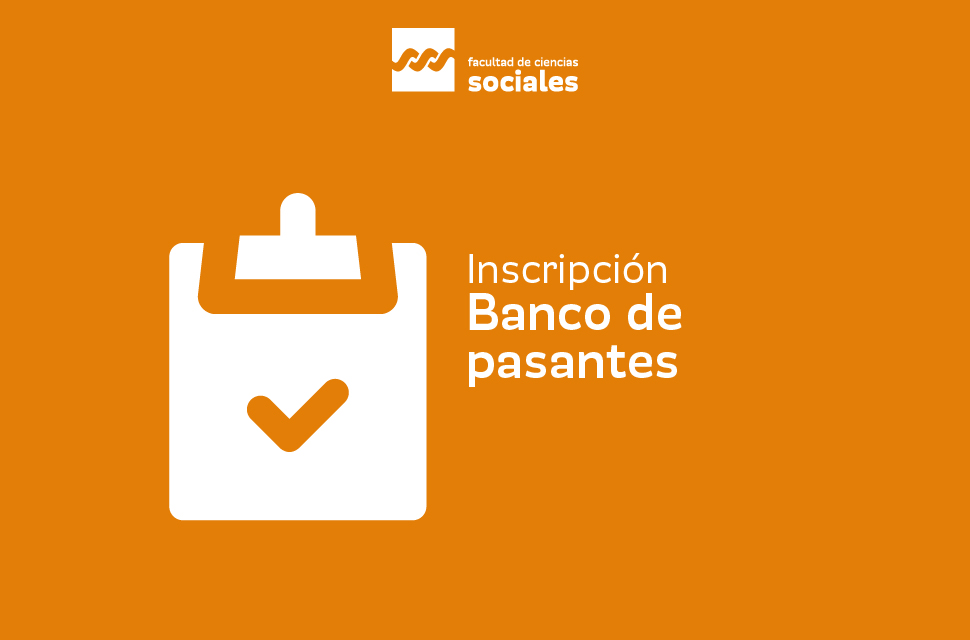 Banco de Pasantes | Inscripción primer período 2024