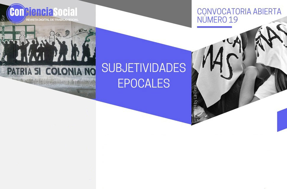 Convocatoria abierta | Artículos para la Revista ConCiencia Social N° 19