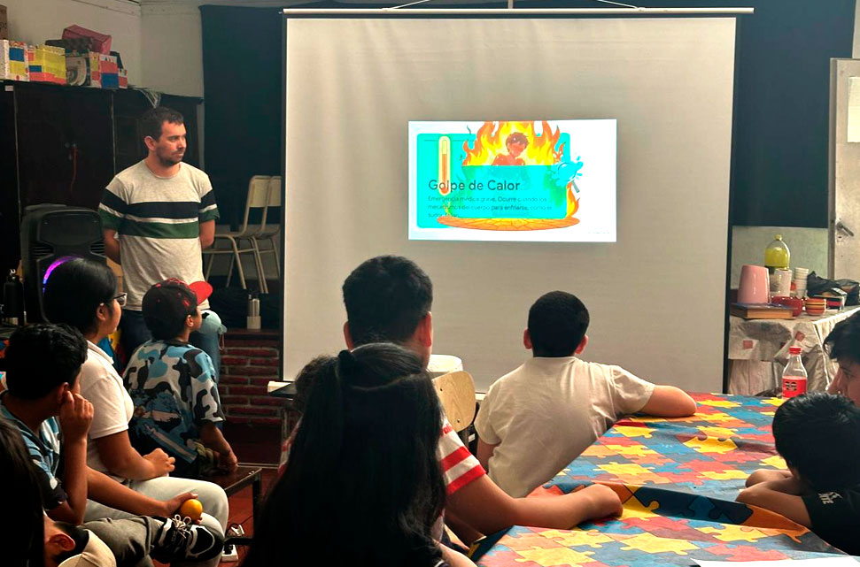 Cuidado de la salud y educación ambiental en Pueblo Alberdi