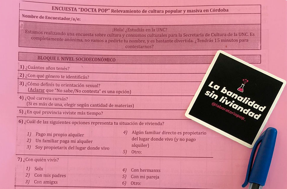 Presentación de los resultados de las encuestas "DoctaPop" | Estudio sobre cultura popular y masiva 