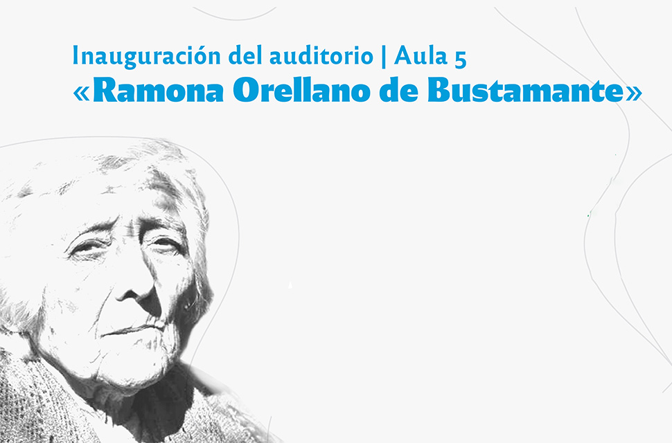 Sociales inaugura nuevo auditorio "Ramona Orellano de Bustamante"