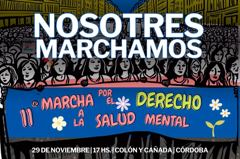 Sociales adhiere a la 11° Marcha por el Derecho a la Salud Mental 