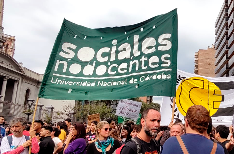Pronunciamiento | Nodocentes de Sociales consideran necesario visibilizar la crisis del sistema univ