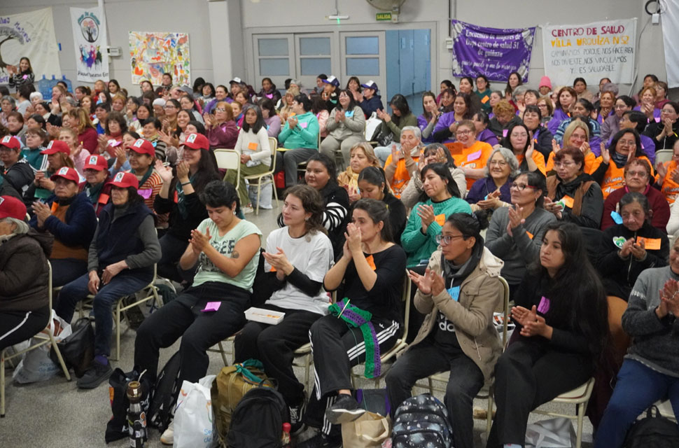 Sociales acompaña el 2° Encuentro de Grupos de Mujeres de Atención Primaria de la Salud de la Munici