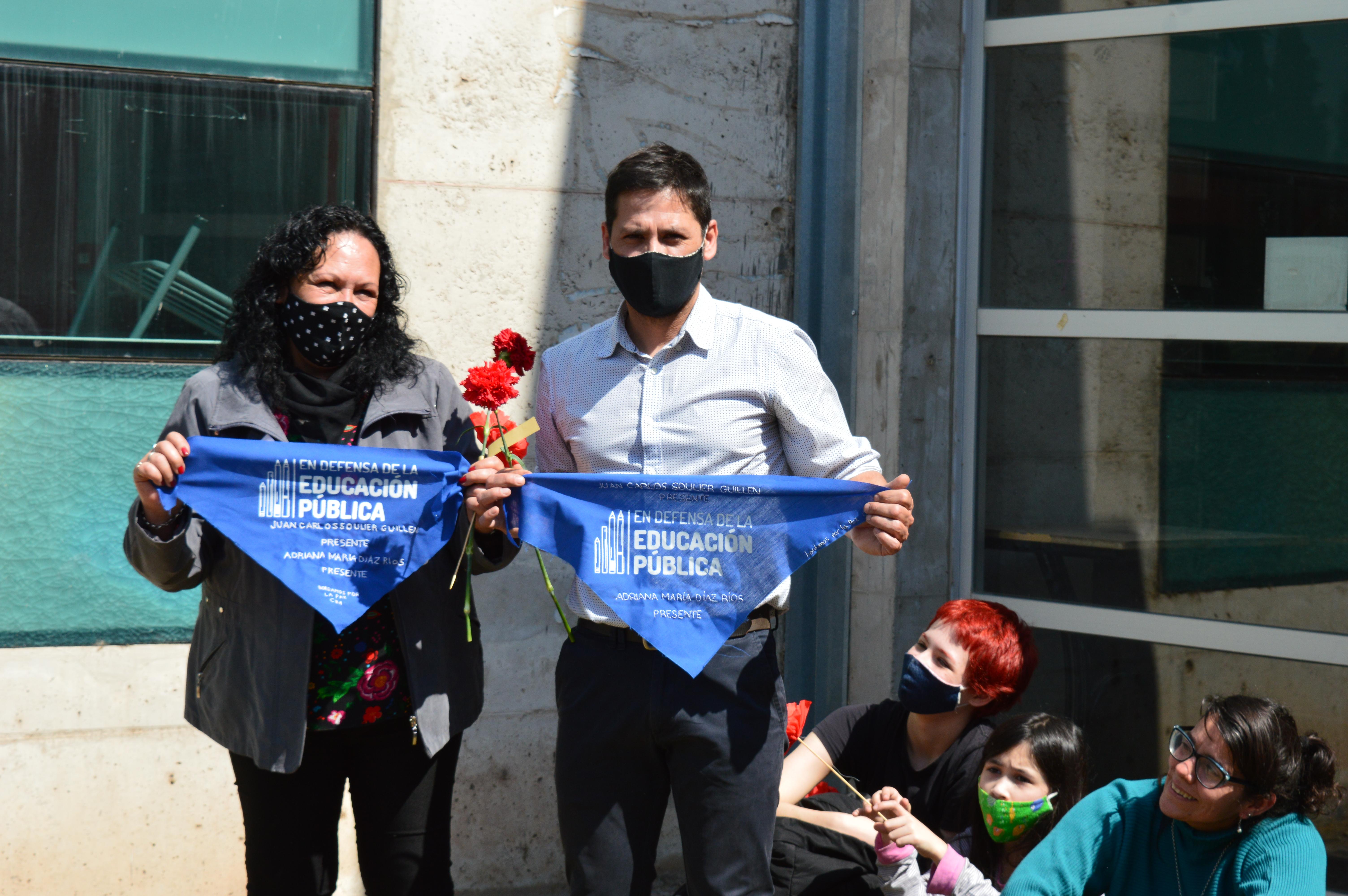 Homenaje a Juan Carlos Soulier y Adriana Díaz